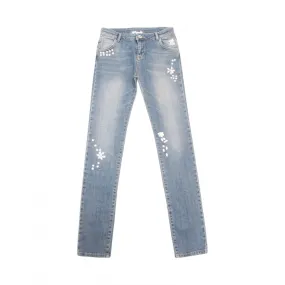 5575AQ jeans bimba TWIN-SET girl kids denim trousers