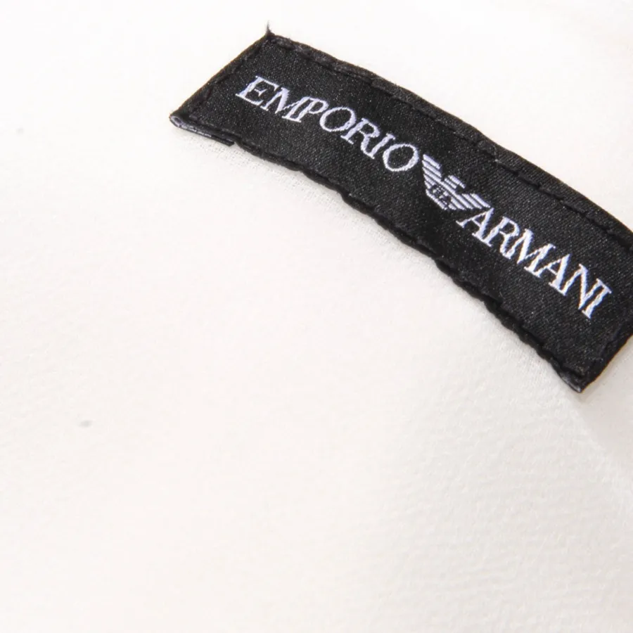 7383AH vestito donna EMPORIO ARMANI off white viscose blend dress woman