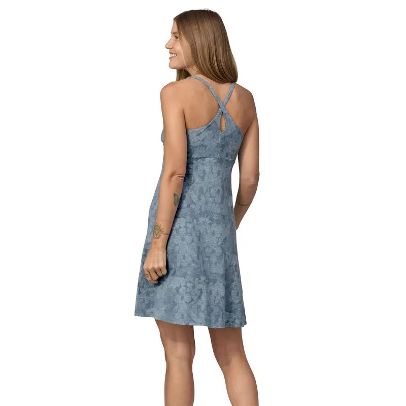 Abito Patagonia Donna W's Amber Dawn Dress (Incanalare la primavera: Light Plume Grey)