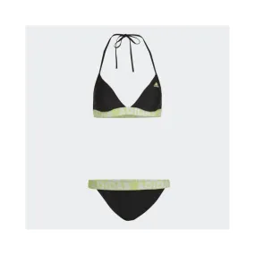 ADIDAS COSTUME DA BAGNO DONNA NECKHOLDER BIKINI COLORE NERO/VERDE