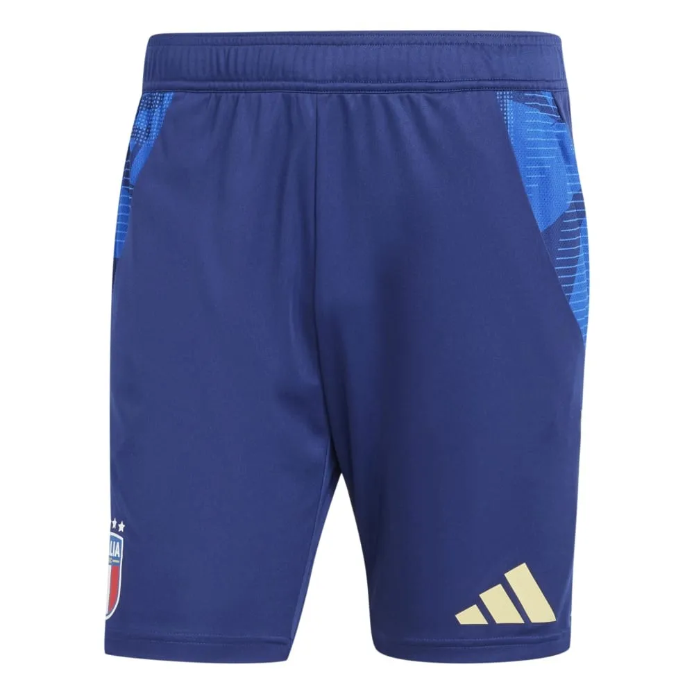 ADIDAS Pantaloncini Calcio Italia Downtime Blu Azzurro Uomo