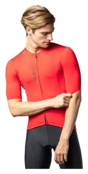 Alé Color Block Short Sleeve Jersey Red