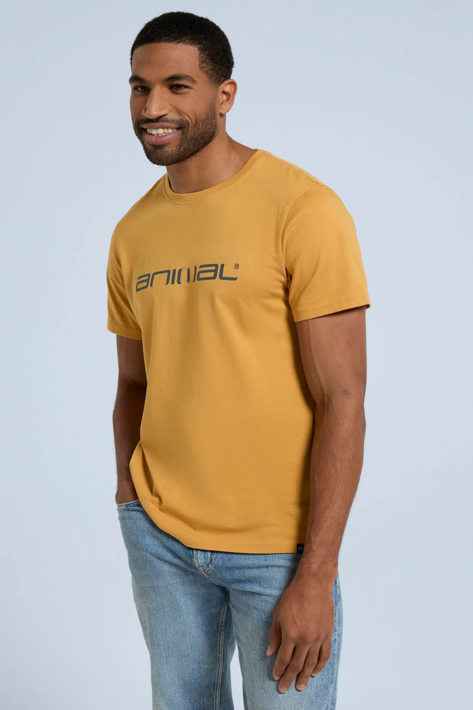 Animal Uomo Classico - T-shirt in tessuto biologico