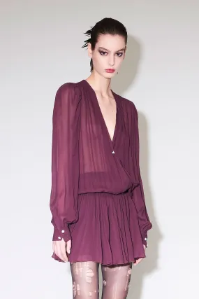 Aniye By Low-Neck Dress / Purple