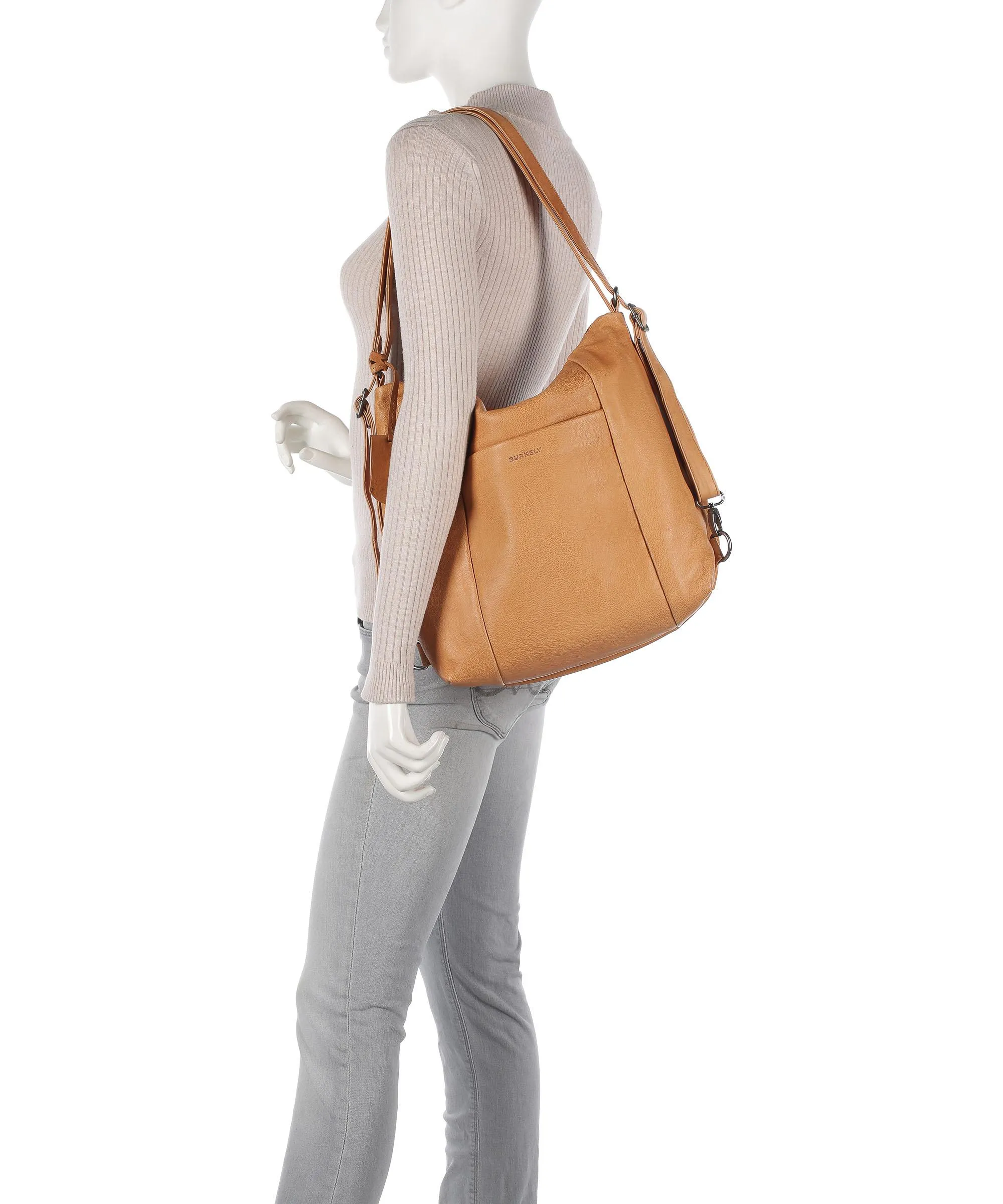  Burkely Just Jolie Borsa a zainetto pelle granulata cognac  
