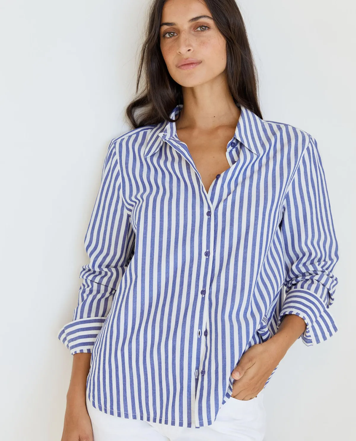 CAMICIA 100% COTONE RIGHE