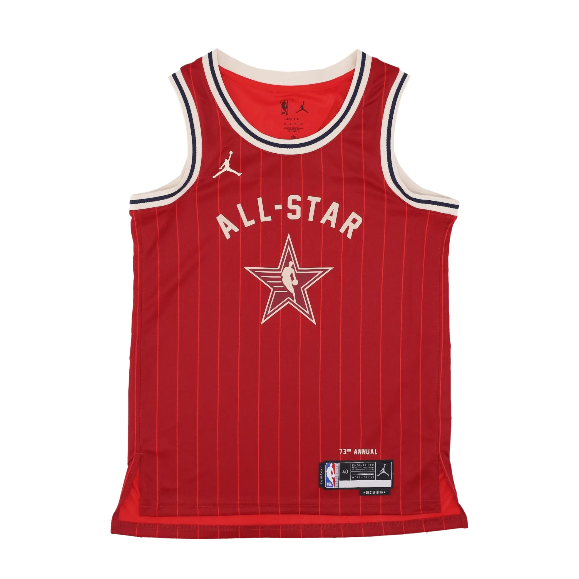 Canotta Basket Uomo Nba All Star Game 2024 Dri-fit Swingman Jersey No 30 Stephen Curry Team West Team Crimson