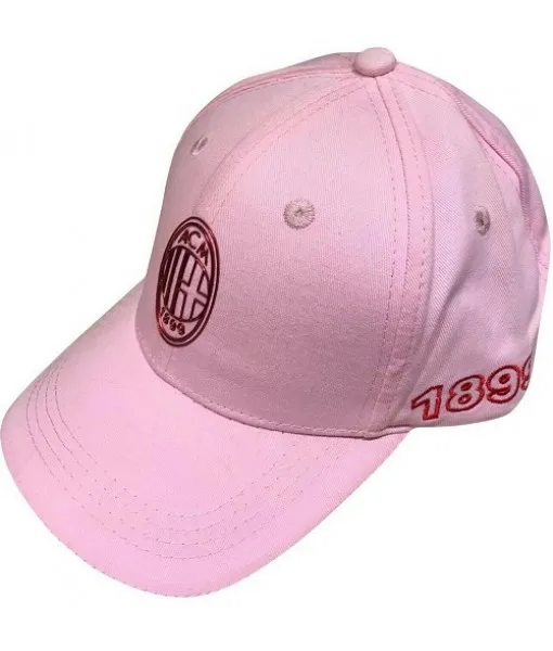 CAPPELLO MILAN UFFICIALE DONNA in COTONE ROSA