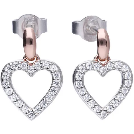 DIAMONFIRE Orecchini donna gioielli Diamonfire Two-Tone 62/1825/1/082