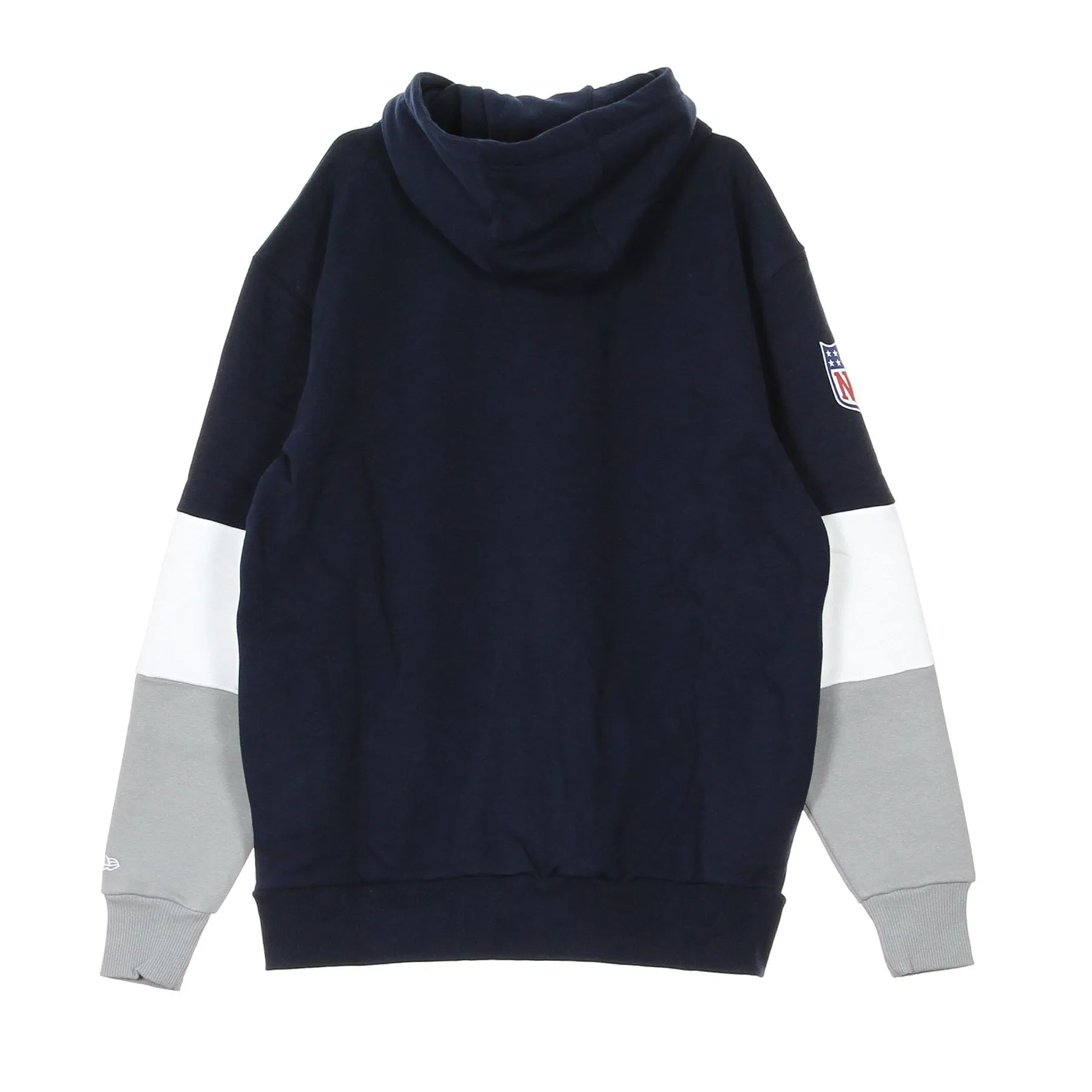Felpa Cappuccio Uomo Colour Block Hoody Seasea Obsidian Blue/original Team Colors