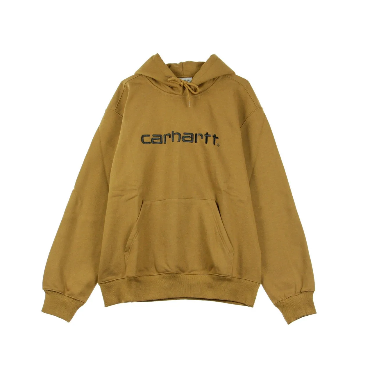 Felpa Cappuccio Uomo Hooded Sweatshirt Hamilton Brown/black