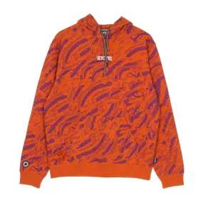 felpa cappuccio uomo sci-fi hoodie ORANGE