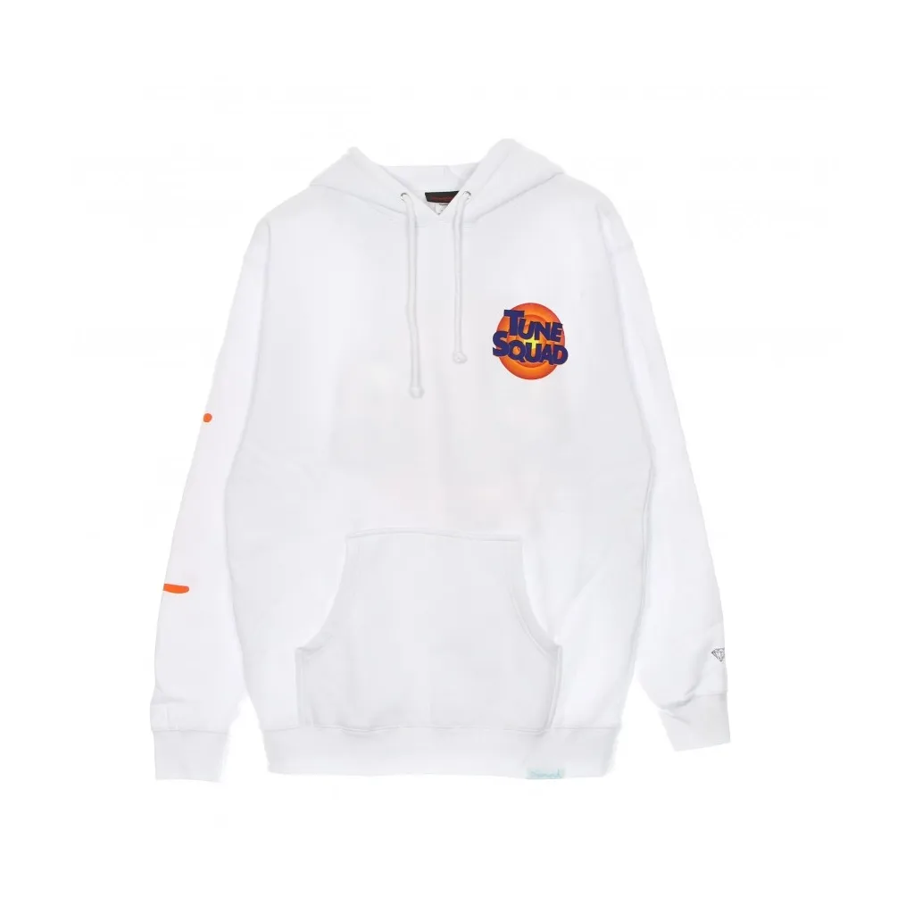 felpa cappuccio uomo the new legacy hoodie x space jam 2 WHITE