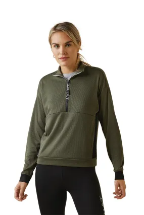 Felpa da donna Ariat Breathe 1/2 zip