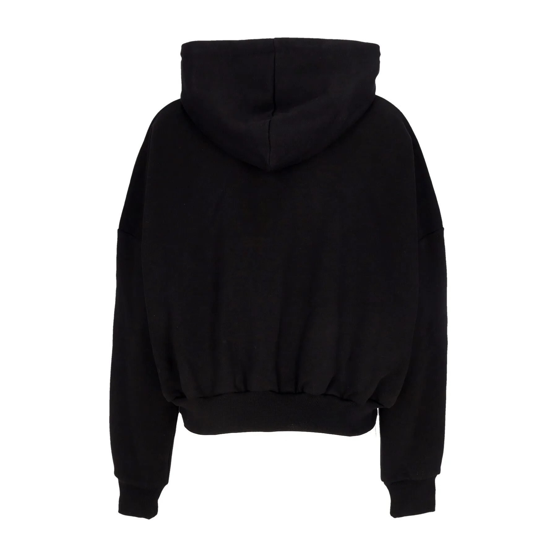 Felpa Leggera Cappuccio Donna Lightning Crop Hoodie Black/red/grey/orange