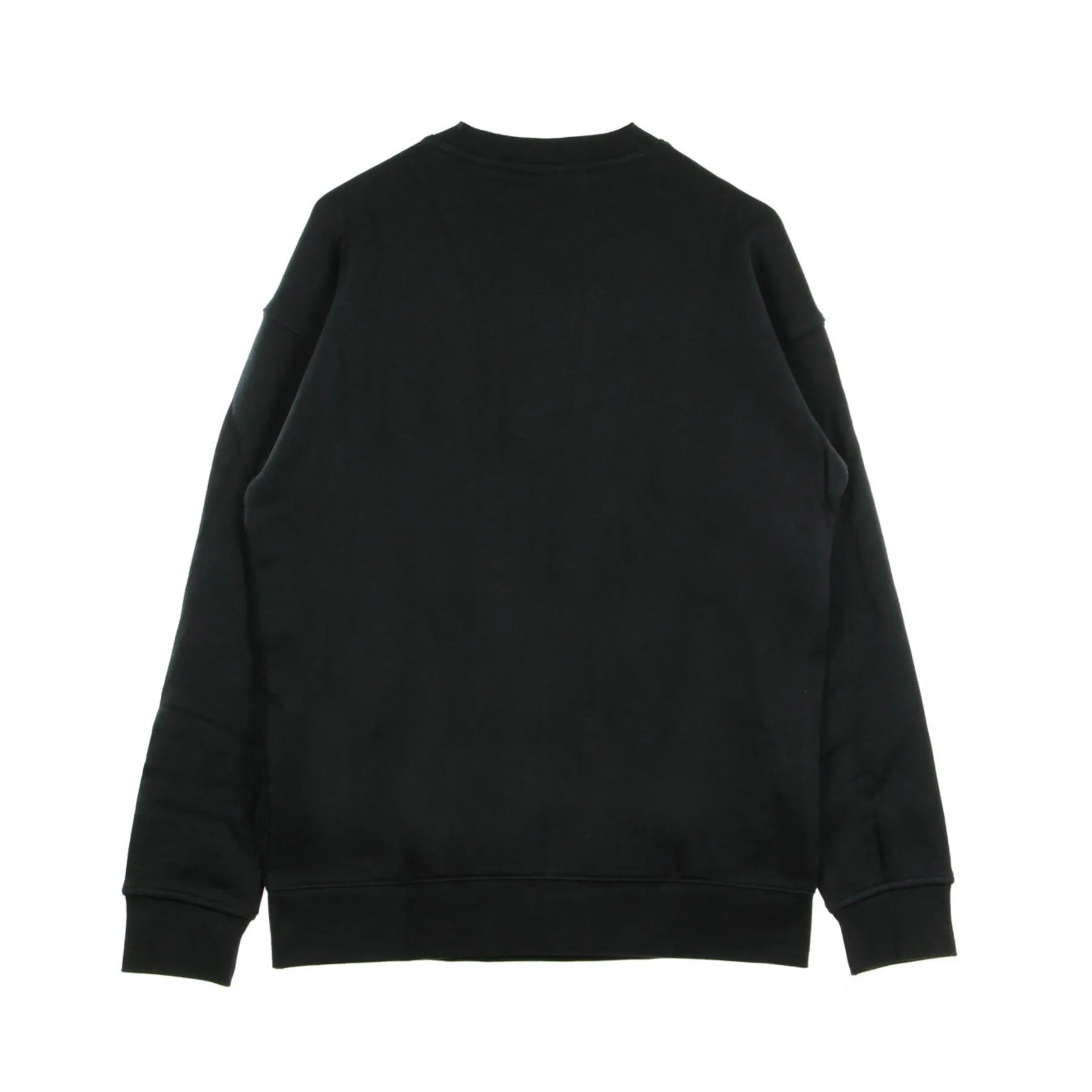 Felpa Leggera Girocollo Donna Trefoil Crew Sweat Black/white
