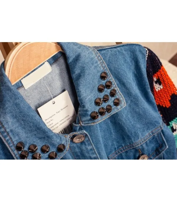 Giubbino in jeans Pacman