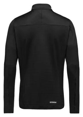 Gore Wear Thermal 1/4 Zip Long Sleeve Jersey Nero