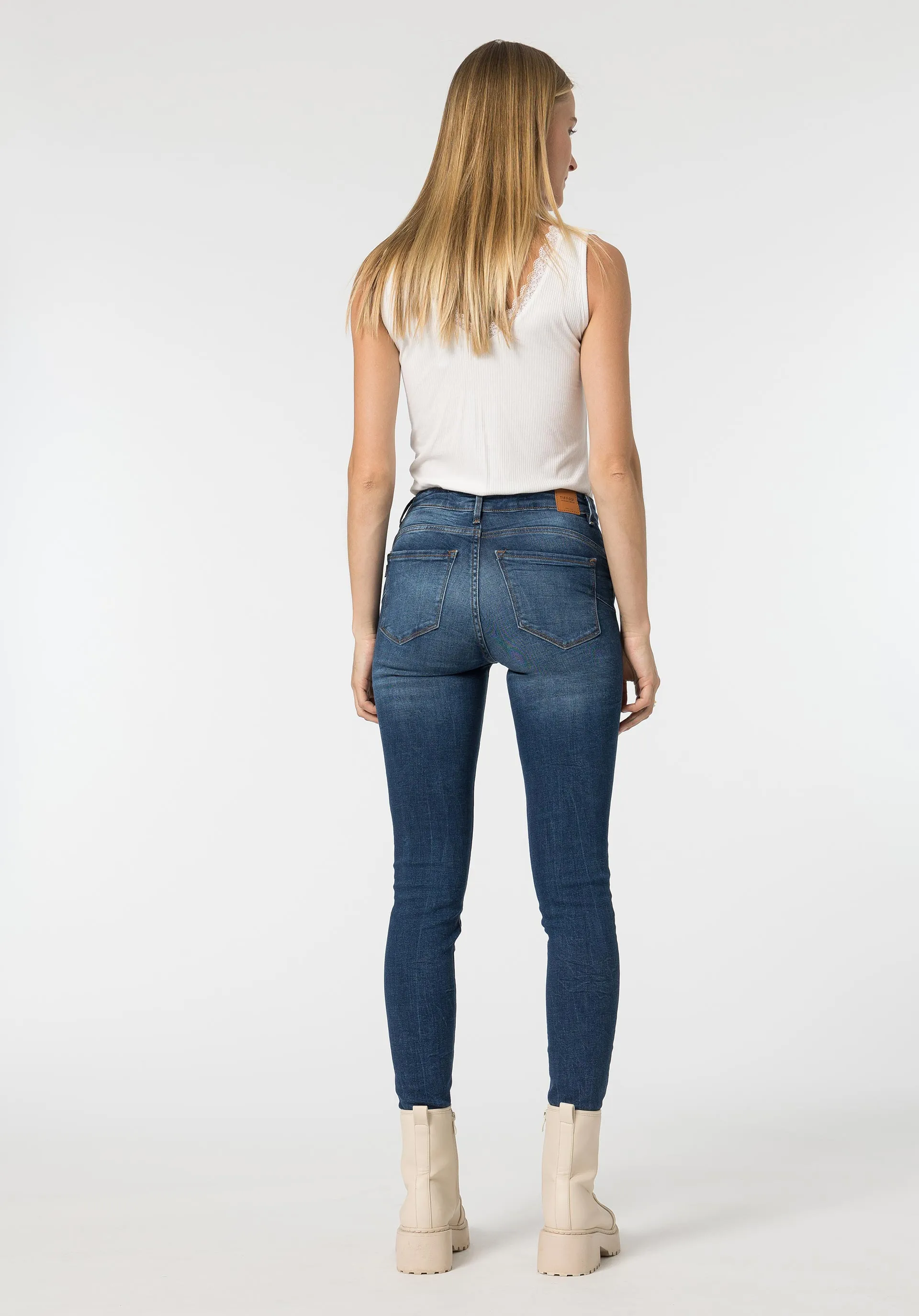 Jeans donna push up LIGHT denim medio