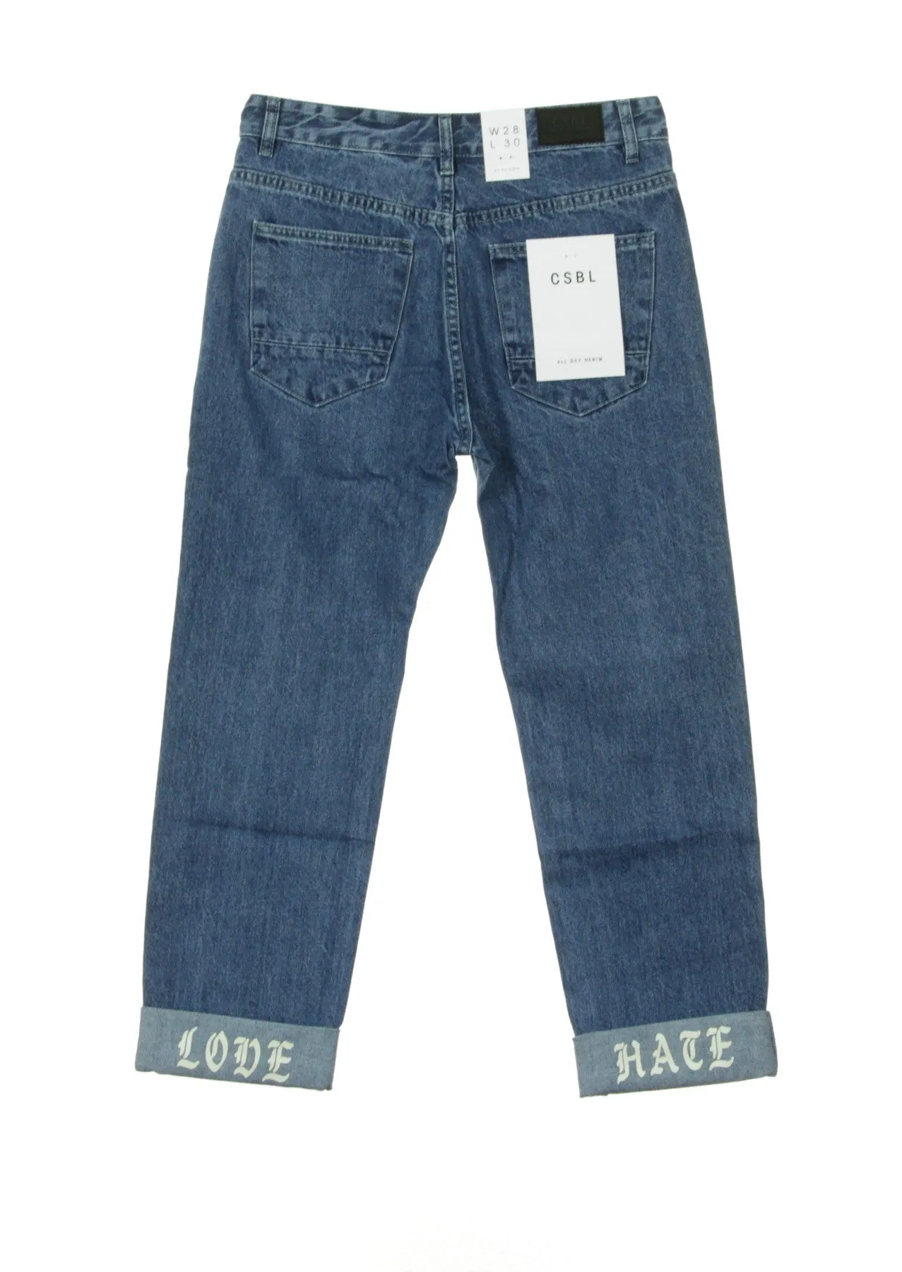Jeans Uomo Unseen Jon Denim Pants Mid Blue