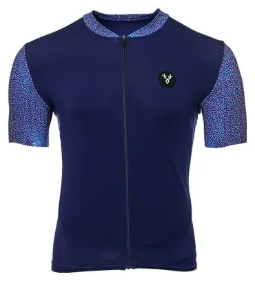 LeBram Aspin Navy Short Sleeve Jersey