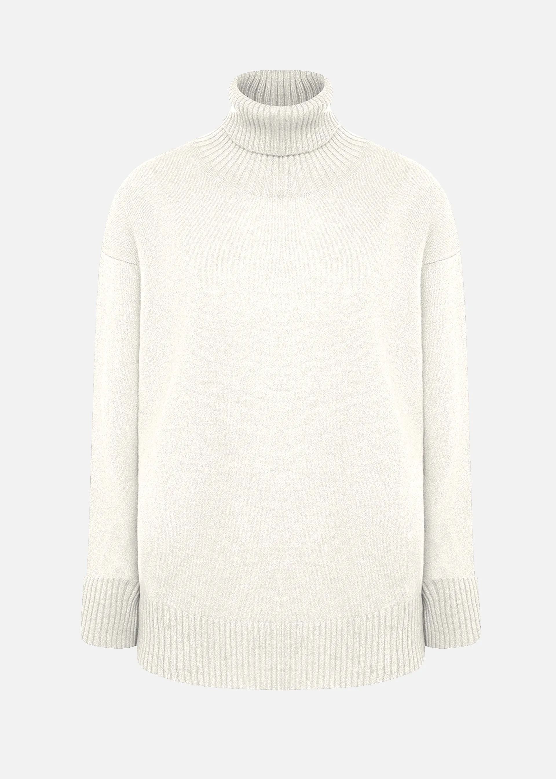 Maglia collo alto in cashmere