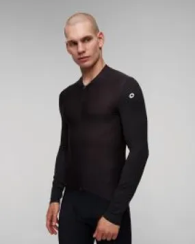 Maglietta nera da ciclismo da uomo Assos Mille Gt Ls Jersey S11