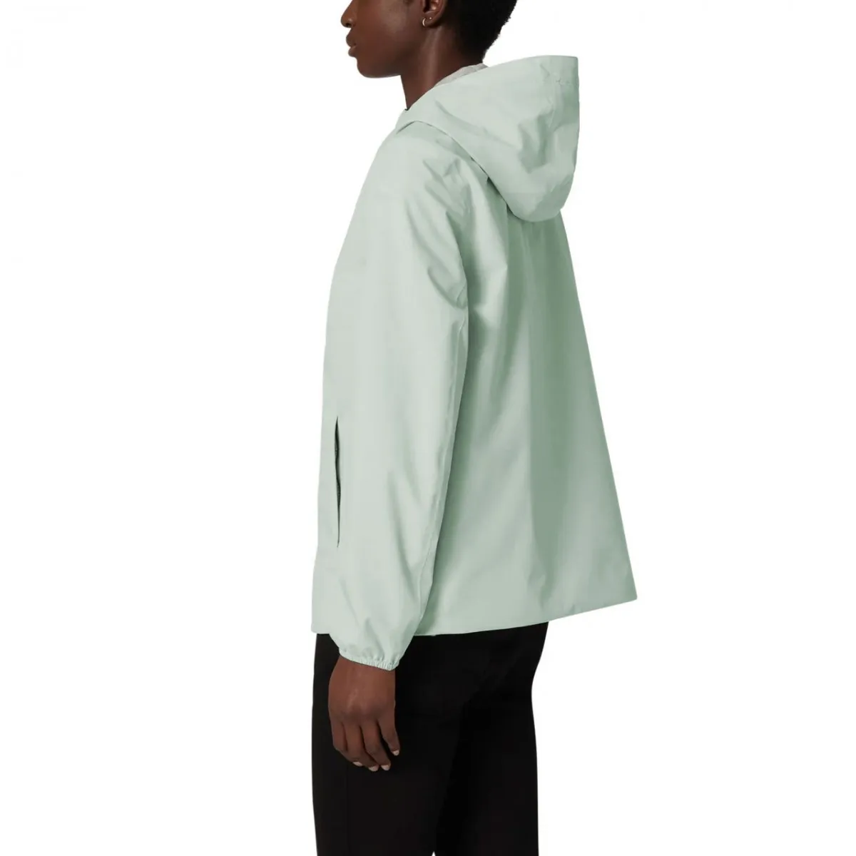 Marguerite Stretch Poly Jersey Grey Sage