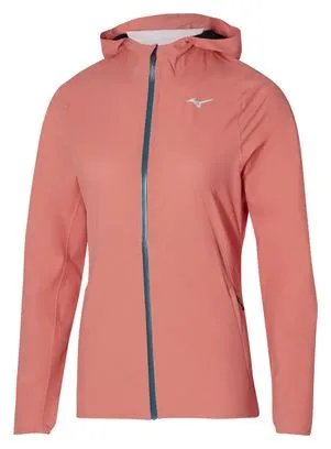 Mizuno Donna Trail Waterproof 20K Coral Waterproof Jacket