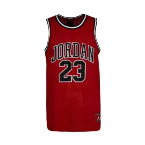 Nike Jordan Jordan 23 Jersey Red Canotta Basket Rossa Junior Bimbo