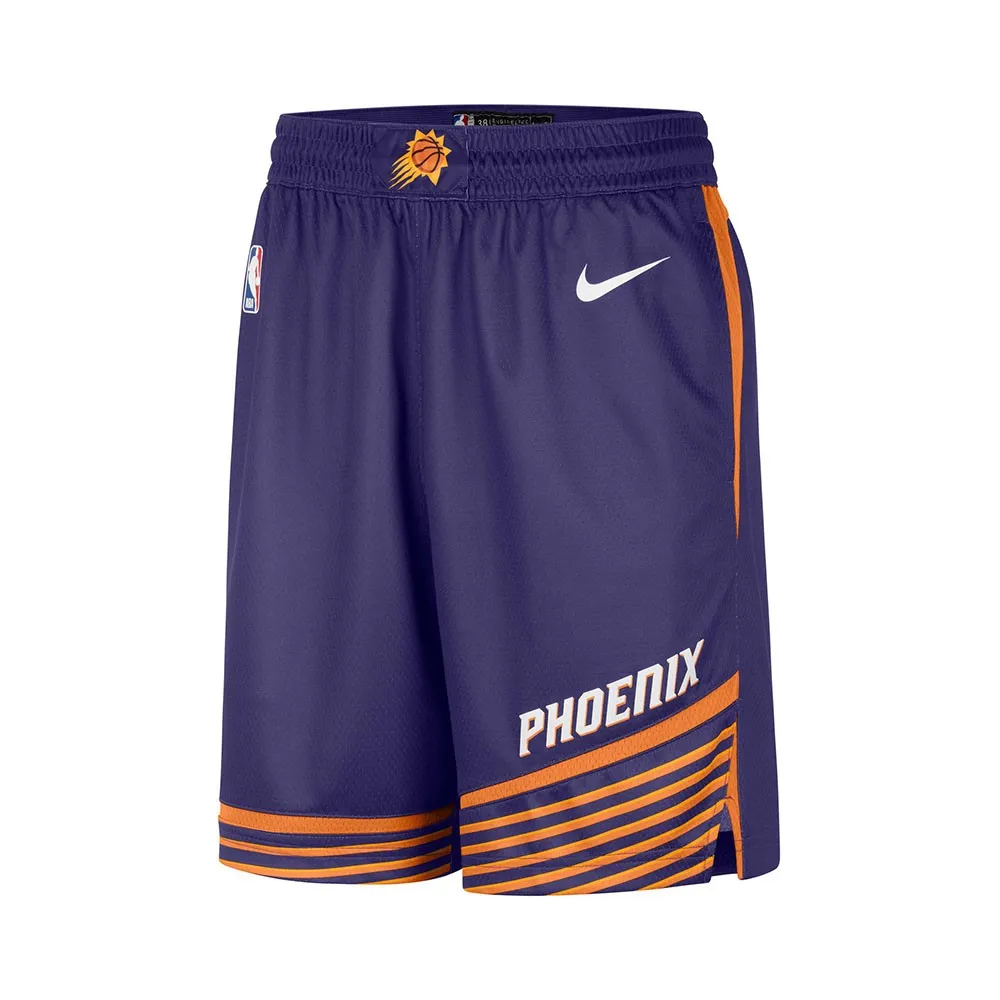 Nike Pantaloncini Basket Nba Phoenix Icon Viola Arancio Uomo