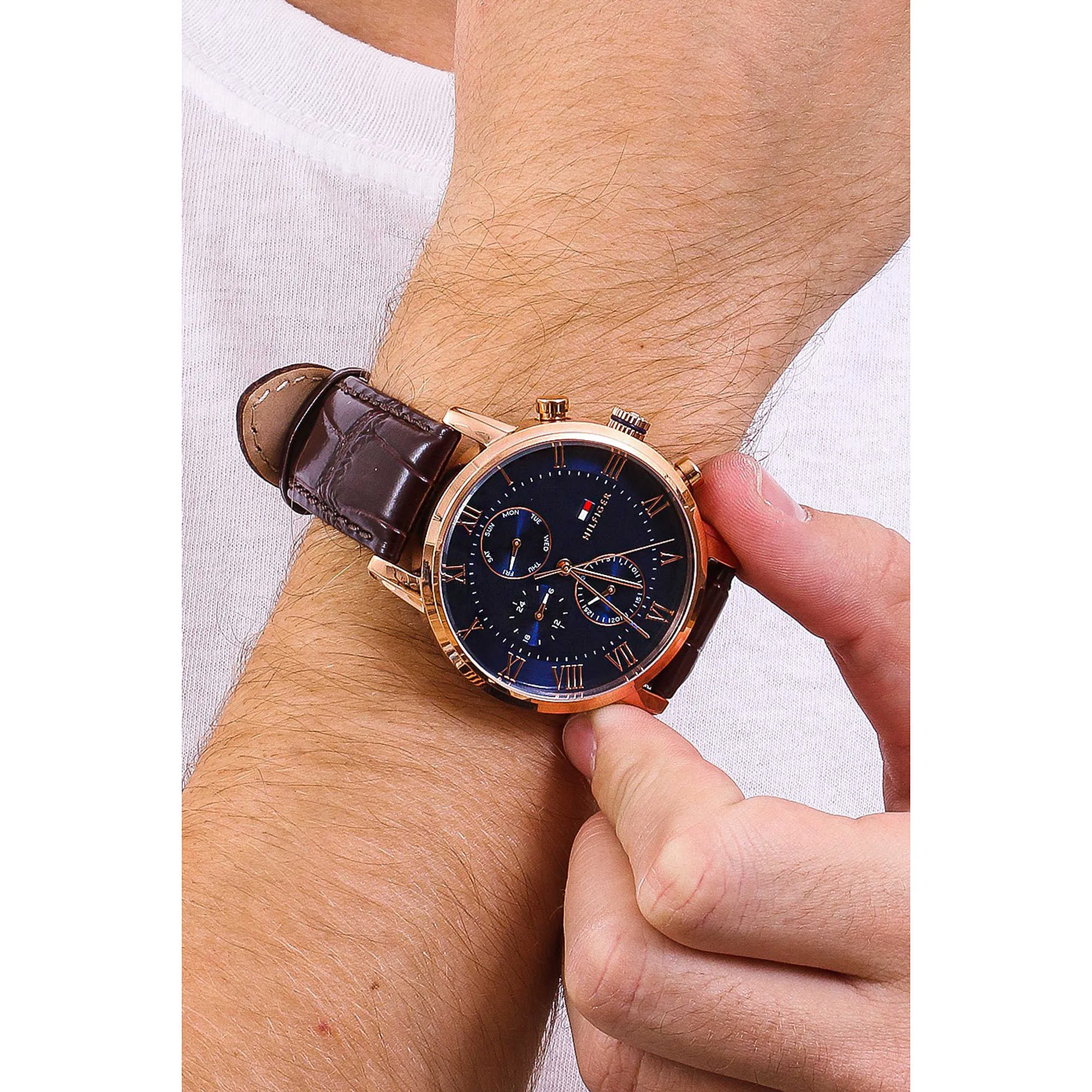 orologio Tommy Hilfiger Acciaio / pelle