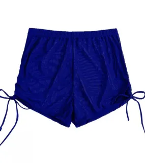 Pantaloncini copricostume in rete con coulisse laterale da donna Copricostume da spiaggia Coprispalle per bikini Coprispalle per