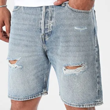 Pantaloncini Tony Original Blue Denim Loose Fit Jean