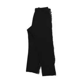 Pantalone Felpa Nero Con Tulle Bambina E Teen