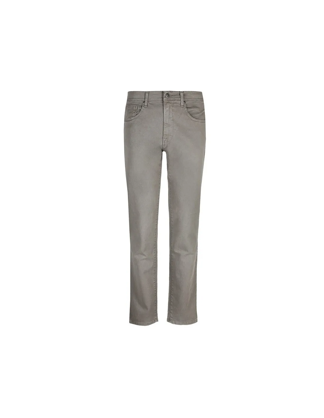 Pantalone in cotone 5 tasche Jeans Nocciola Mod Treviglio