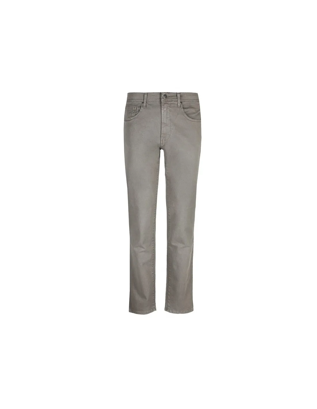 Pantalone in cotone 5 tasche Jeans Nocciola Mod Treviglio