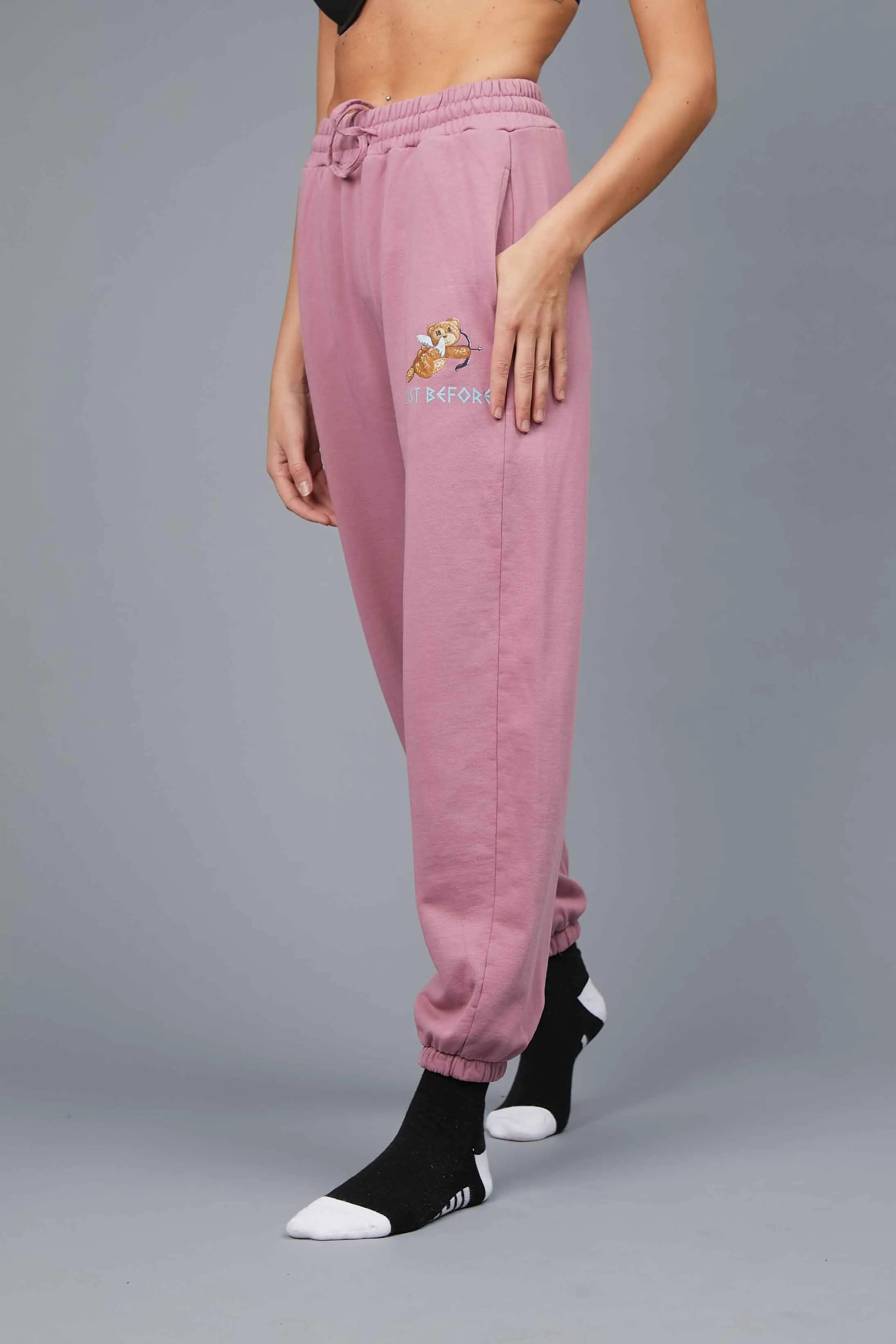 PANTALONI FELPA CUPIDO PINK