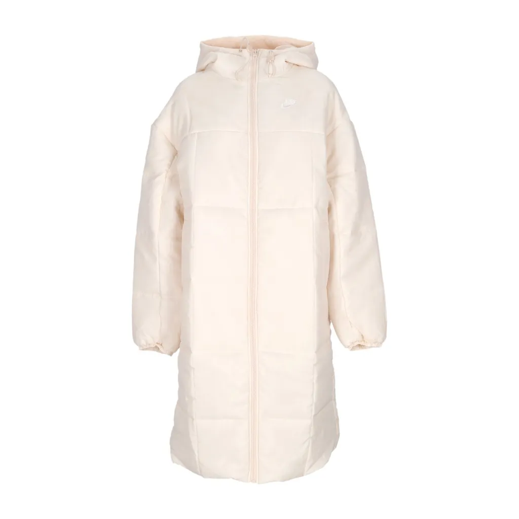 piumino lungo donna w thermic classic parka GUAVA ICE/WHITE