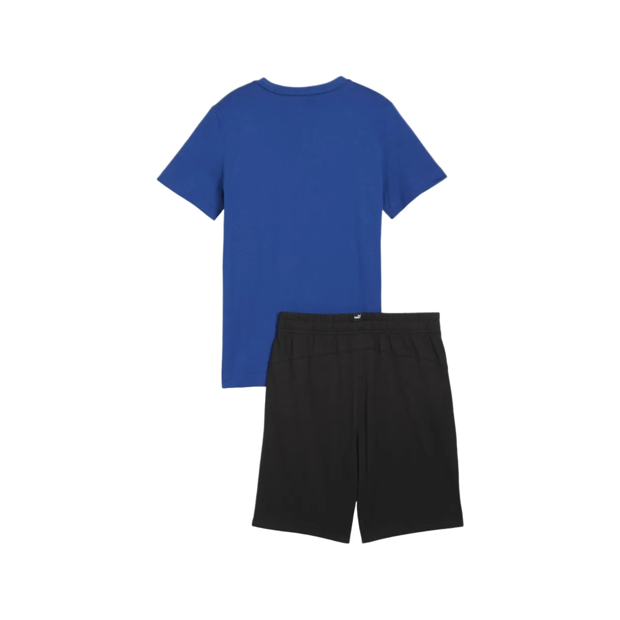 Puma complete t-shirt and shorts for boys Jersey Set 847310-18 cobalt blue-blue