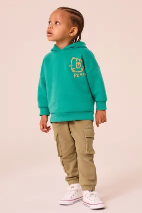 Set di felpe con cappuccio e joggers da carpentiere (3mesi -7anni)    