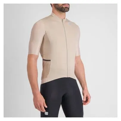 Sportful Supergiara Beige Short Sleeve Jersey