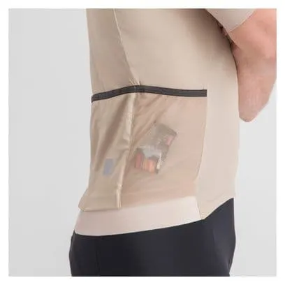 Sportful Supergiara Beige Short Sleeve Jersey