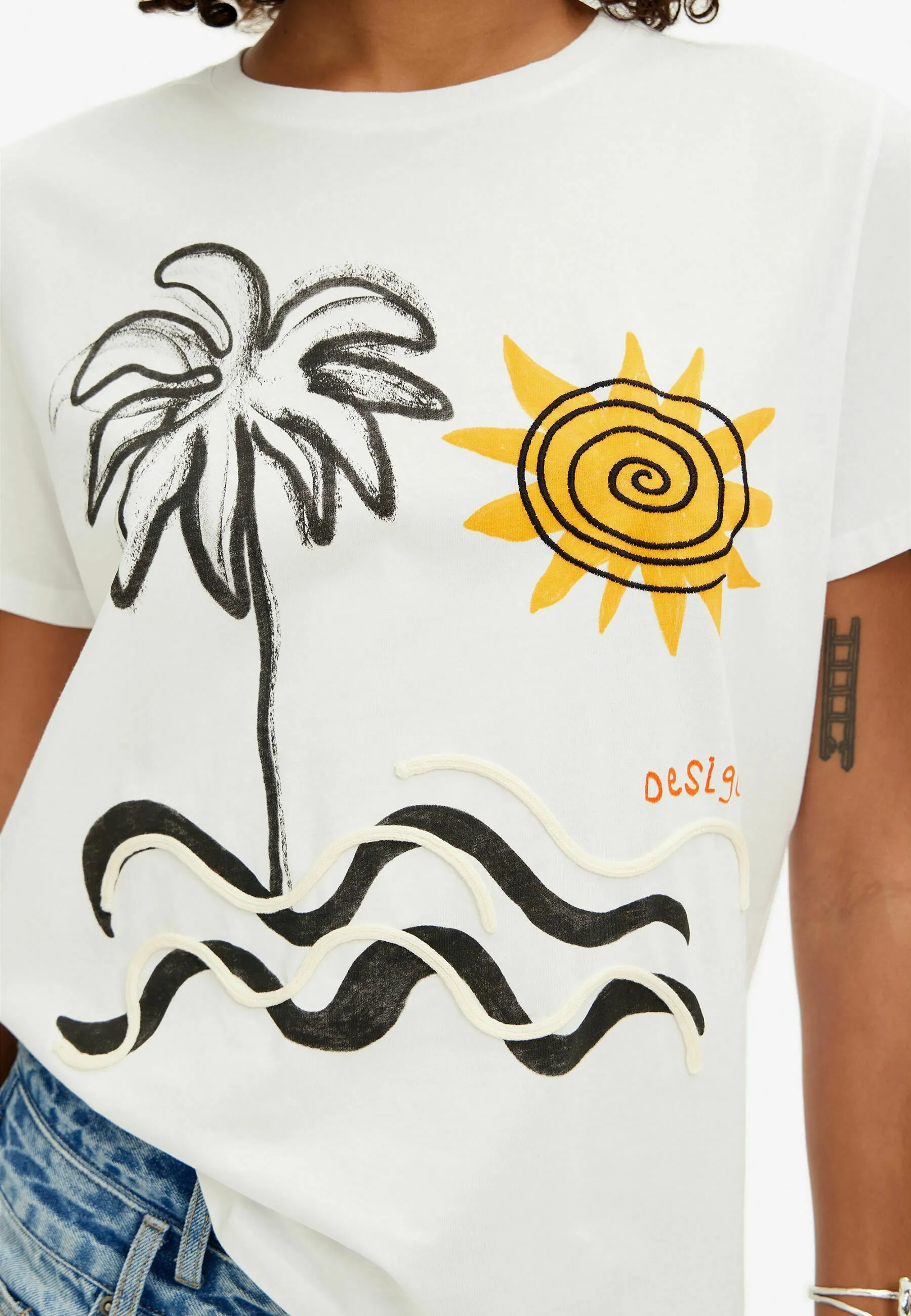 T-shirt con stampa