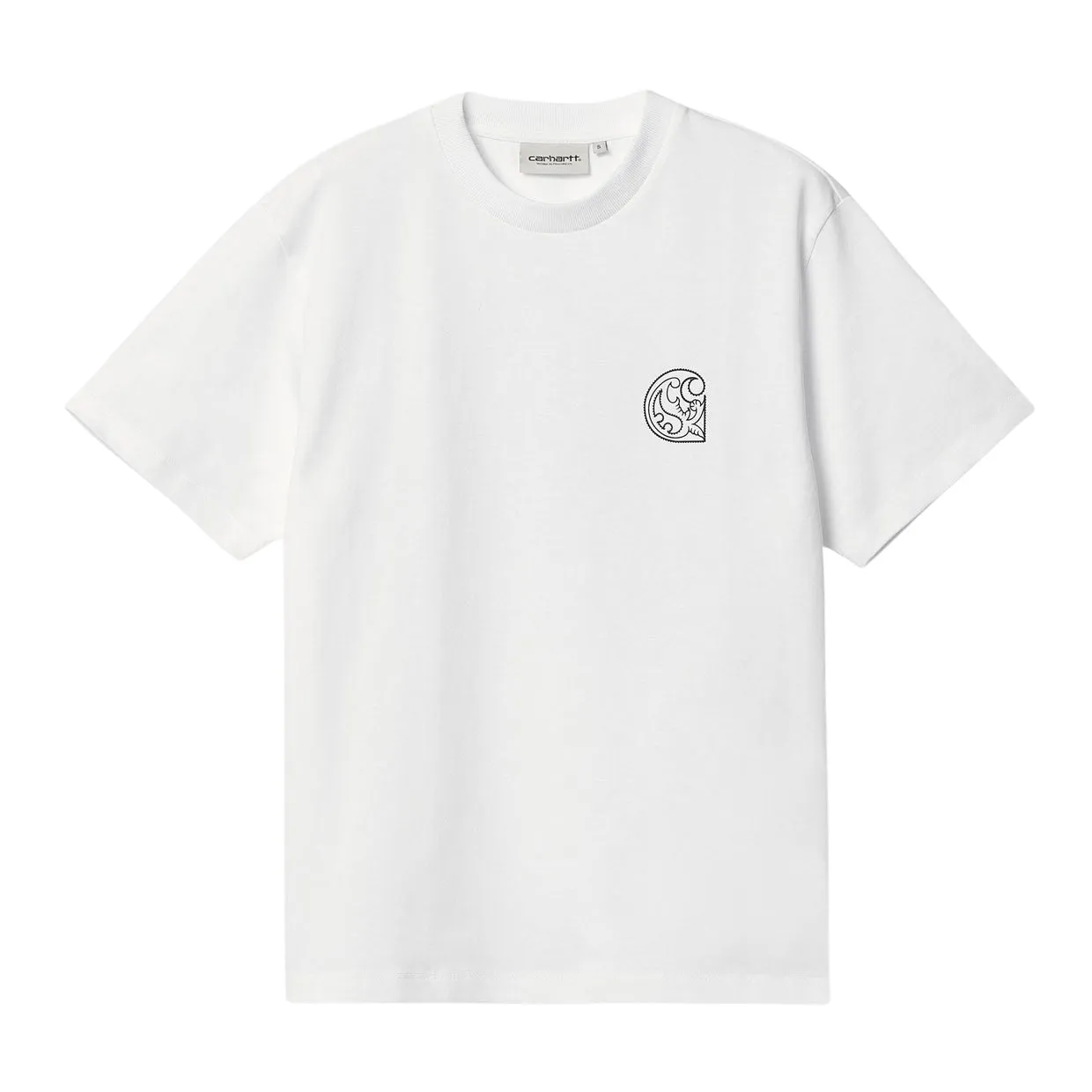 T-shirt Donna Carhartt WIP W' S/S Verse C Bianco