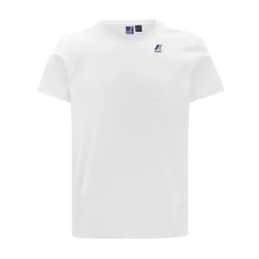 T-shirt Uomo K-Way Le Vrai Edouard Bianco