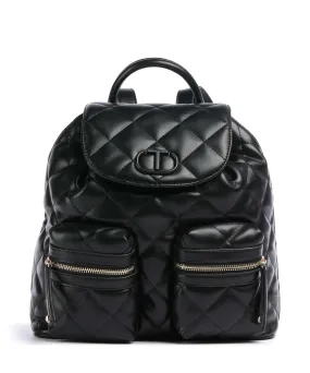  Twinset Cecile Quilted Zaino pelle sintetica nero  
