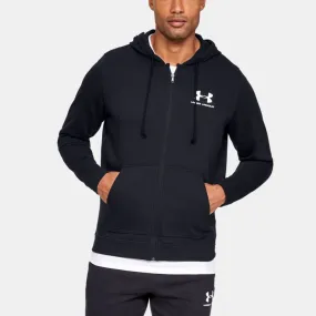 UNDER ARMOUR   uomo    Felpa Sportstyle Terry FZ black (solo S)