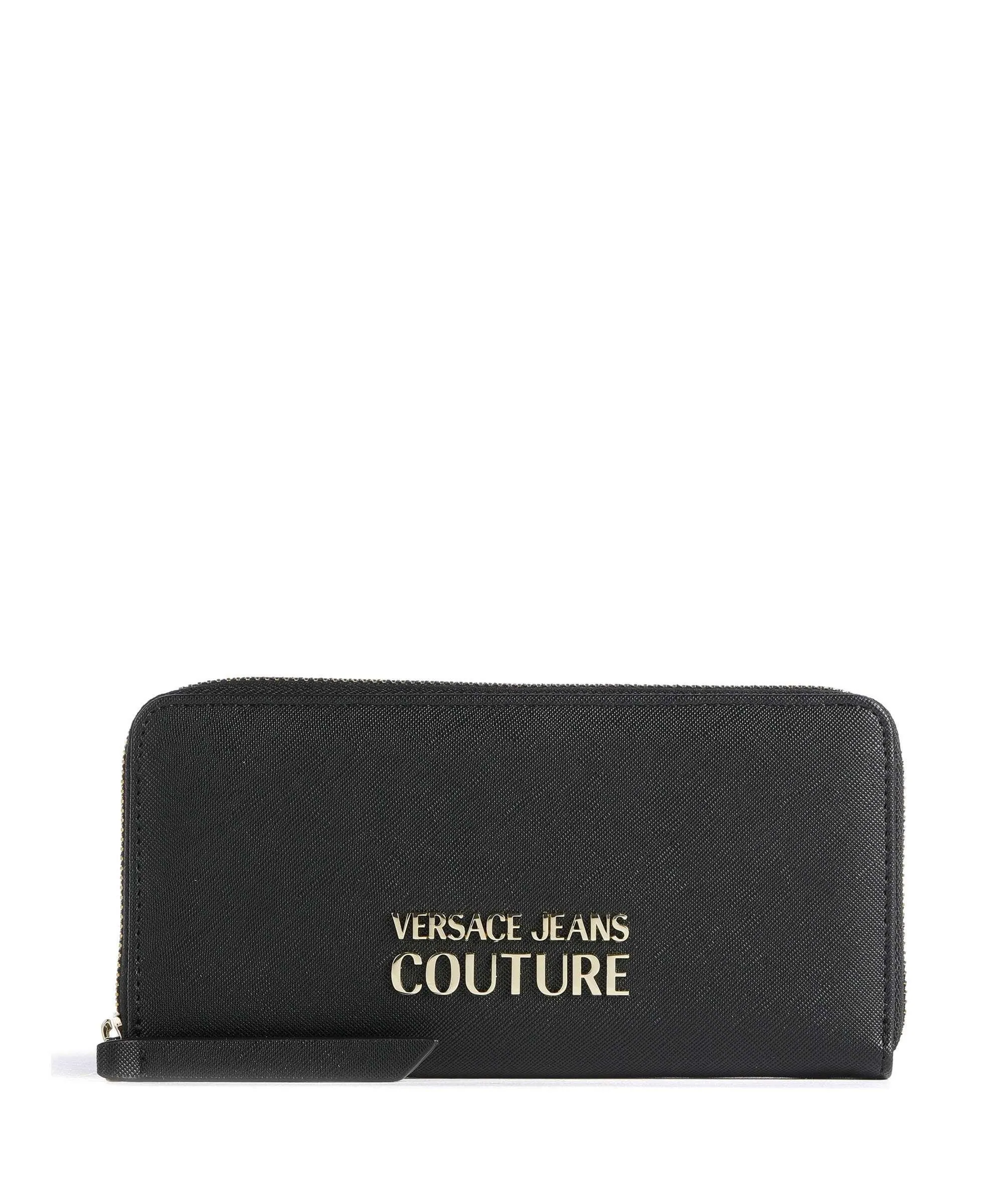  Versace Jeans Couture Thelma Portafoglio pelle sintetica nero  