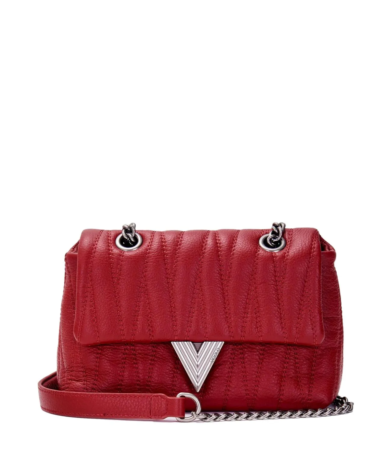 Vicolo borsa bordeaux donna